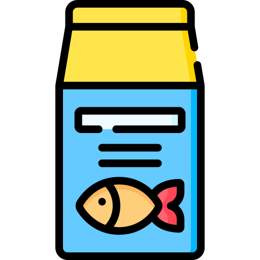comida para pez Special Lineal color icono
