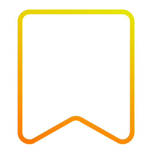 Bookmark Generic Gradient icon