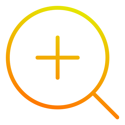 ingrandire Generic Gradient icona