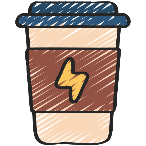Coffee cup Juicy Fish Sketchy icon