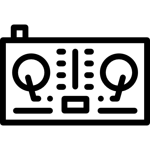 obrotnica Detailed Rounded Lineal ikona