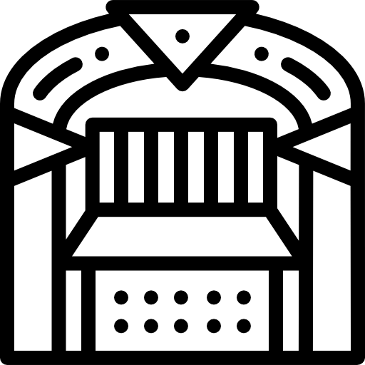 szafa grająca Detailed Rounded Lineal ikona