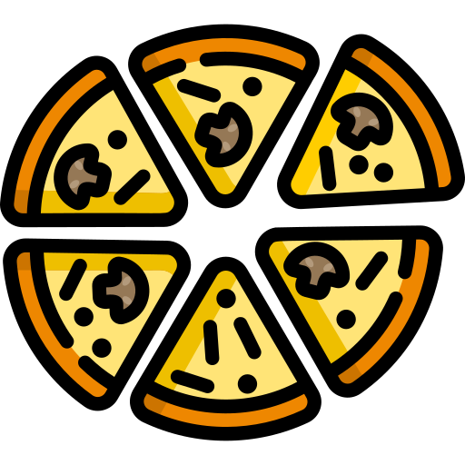 Пицца Special Lineal color иконка