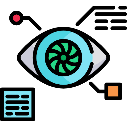bionisch oog Special Lineal color icoon