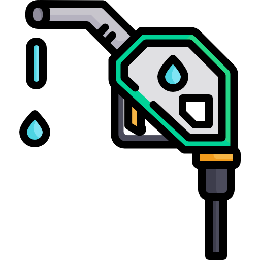 Gas station Special Lineal color icon