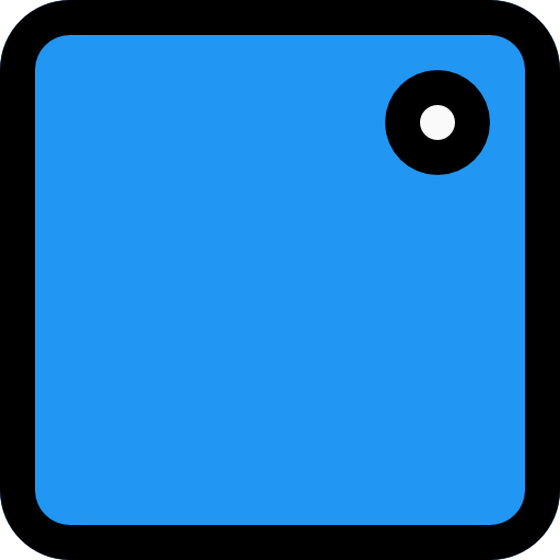 etichetta Pixel Perfect Lineal Color icona