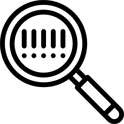 バーコード Detailed Rounded Lineal icon