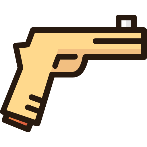 Gun Good Ware Lineal Color icon