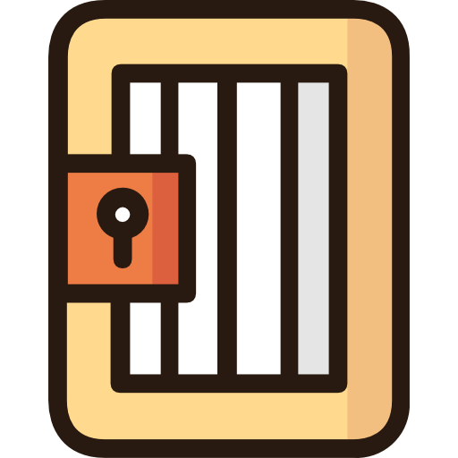 Jail Good Ware Lineal Color icon