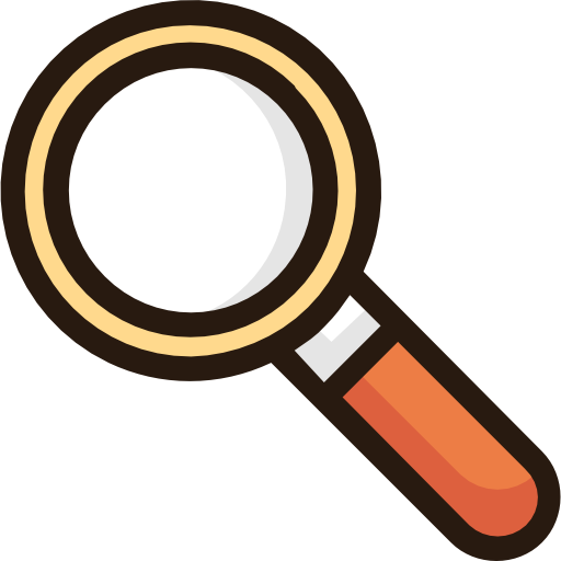 Magnifying glass Good Ware Lineal Color icon