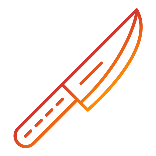 cuchillo Generic Gradient icono