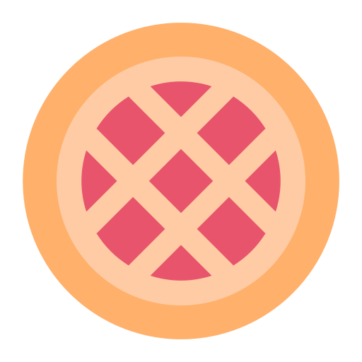 crostata Generic Flat icono