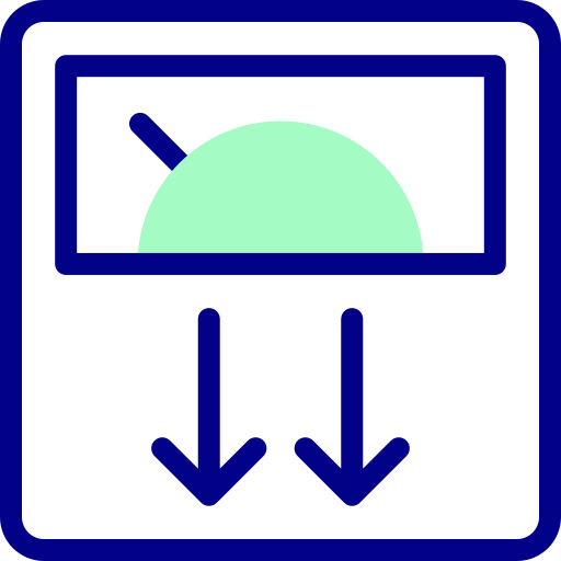 gewichtsverlust Detailed Mixed Lineal color icon