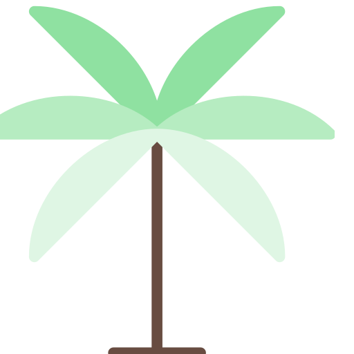 palmboom Generic Flat icoon