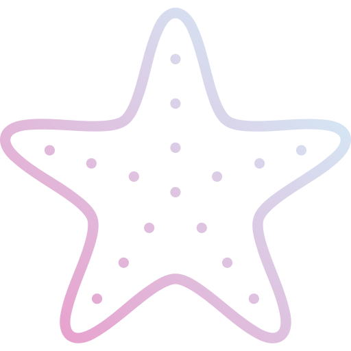 морская звезда Generic Gradient иконка