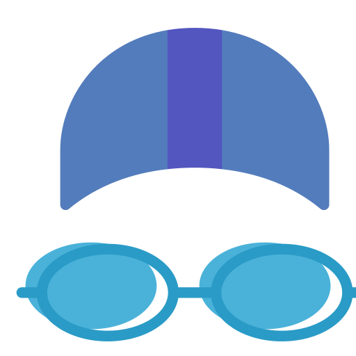 Swimming glasses Generic Flat icon