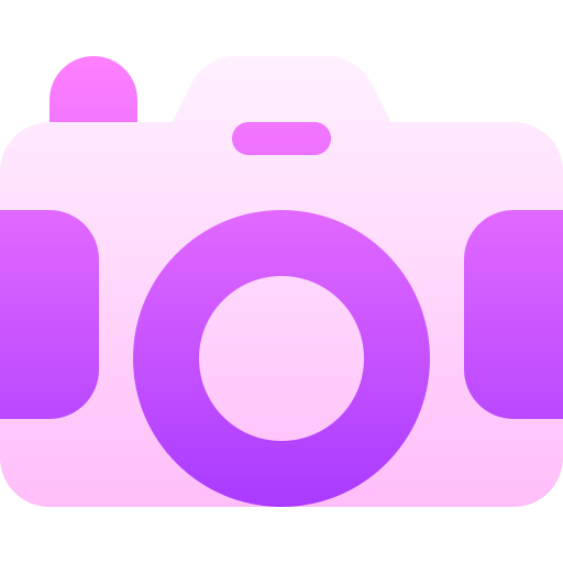 camera Basic Gradient Gradient icoon
