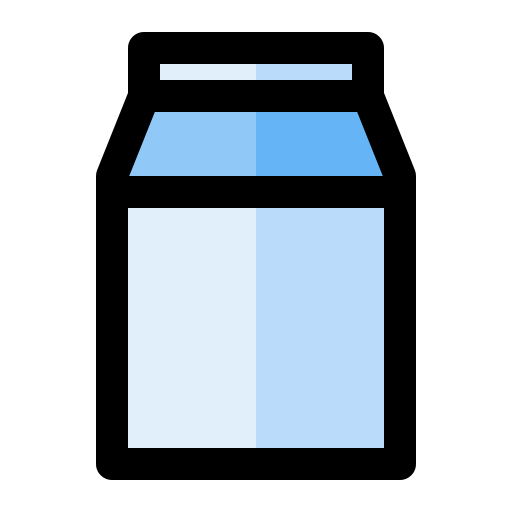 du lait Generic Outline Color Icône