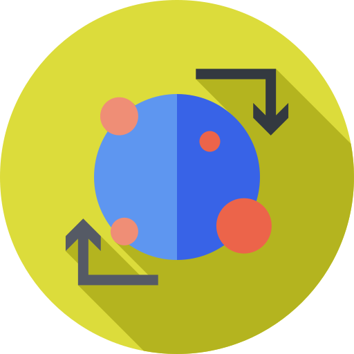 metabolizm Flat Circular Flat ikona