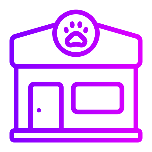 Pet shop Generic Gradient icon