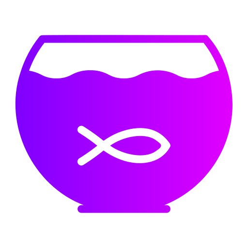 金魚鉢 Generic Flat Gradient icon