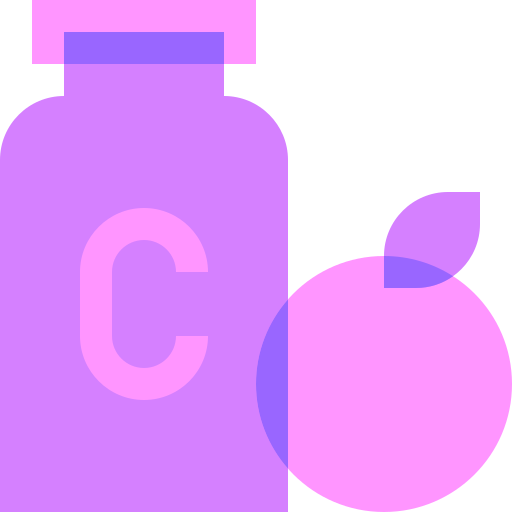 vitamina c Basic Sheer Flat Ícone