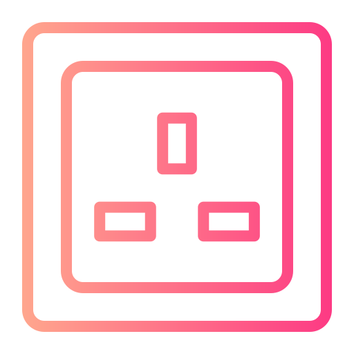 전원 Generic Gradient icon