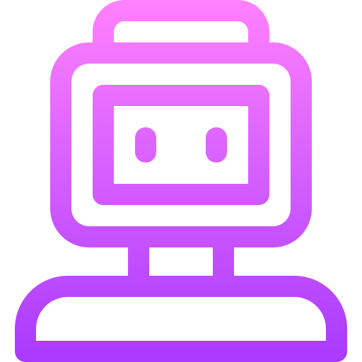 ロボット Basic Gradient Lineal color icon