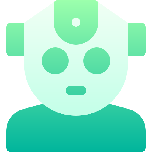 로봇 Basic Gradient Gradient icon