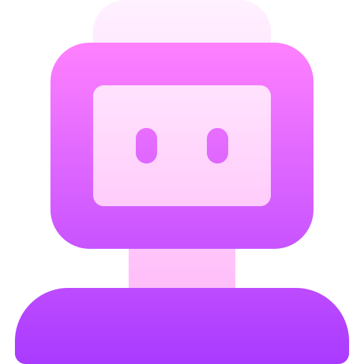 ロボット Basic Gradient Gradient icon