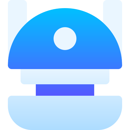 robot Basic Gradient Gradient icono