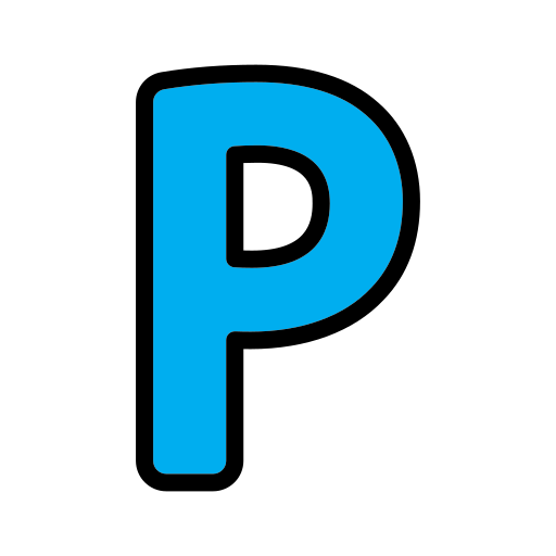 buchstabe p Generic Outline Color icon