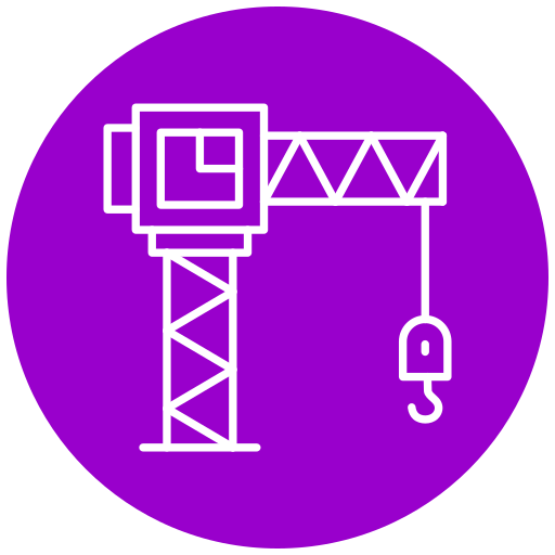 Tower crane Generic Flat icon