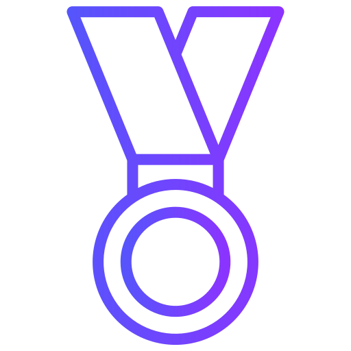 médaille Generic Gradient Icône