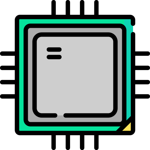 procesador Special Lineal color icono