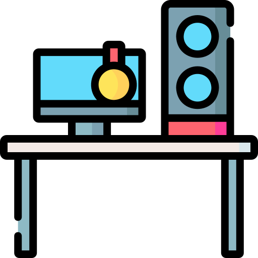 computadora Special Lineal color icono
