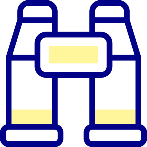 prismáticos Detailed Mixed Lineal color icono