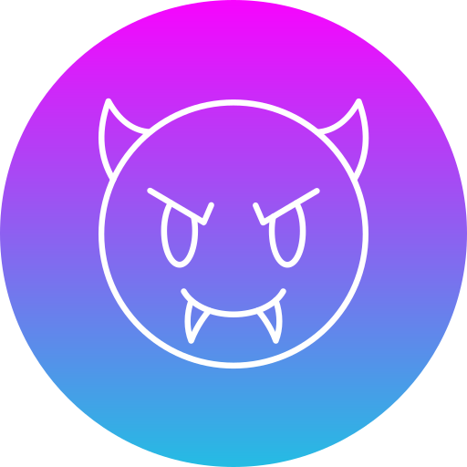 悪魔 Generic Flat Gradient icon