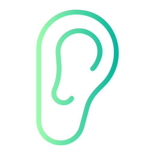 耳 Generic Gradient icon