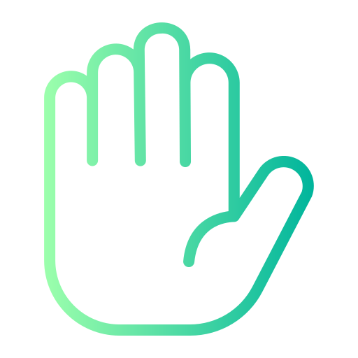 hand Generic Gradient icon