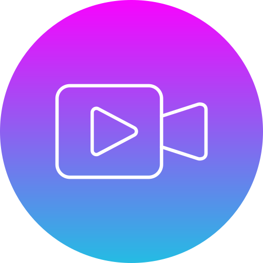app voor videobellen Generic gradient fill icoon