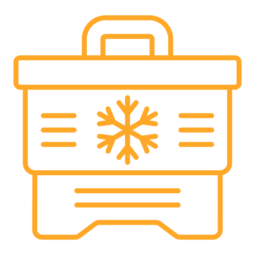 pudełko na lód Generic Simple Colors ikona