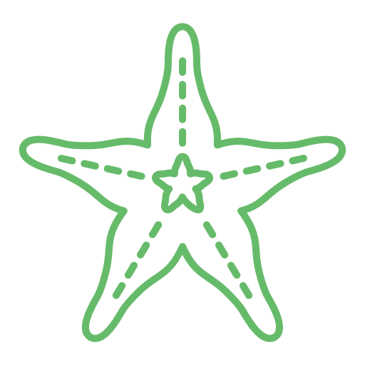 estrella de mar Generic Simple Colors icono