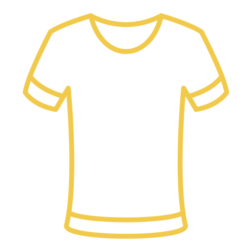 t-shirt Generic Simple Colors Icône
