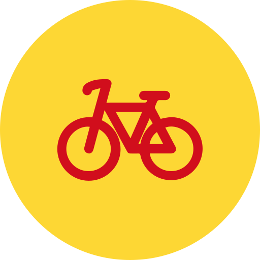 bicicleta Generic Flat Ícone