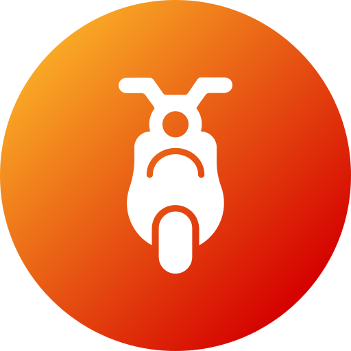 Motorcycle Generic Flat Gradient icon