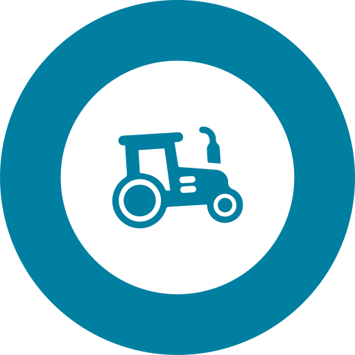 Трактор Generic Blue иконка