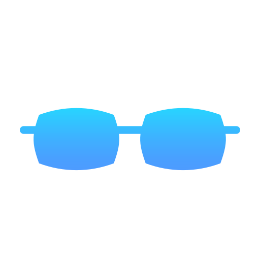 occhiali da sole Generic Flat Gradient icona