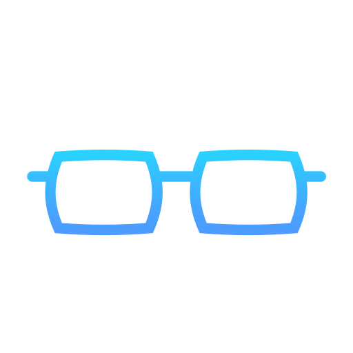 occhiali Generic Gradient icona