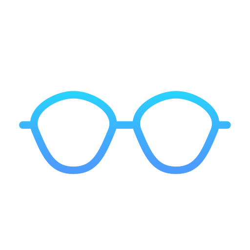 Eyewear Generic Gradient icon